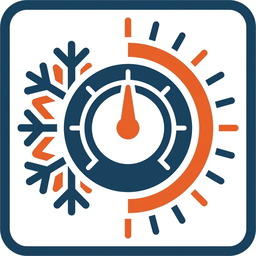 Air Conditioning & Heating Service. logo