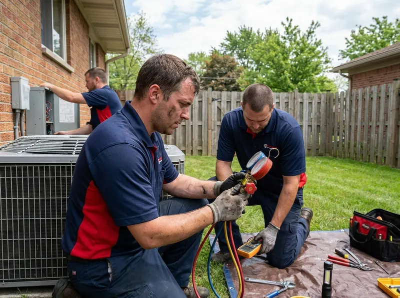 Central AC Repair in Ferndale, MI