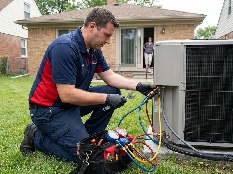 Heat Pump Service in Ferndale, MI