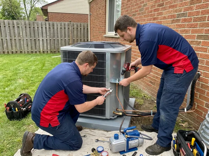 New AC Installation in Ferndale, MI